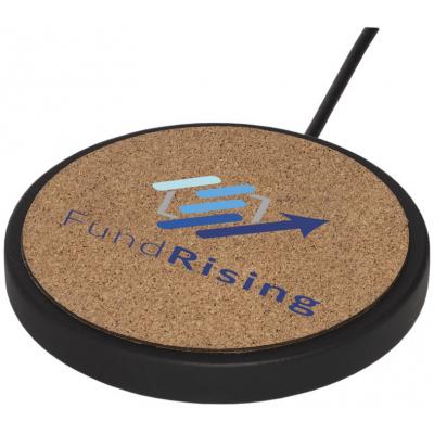 Image of Kivi 10W Limestone/Cork Wireless Charging Pad