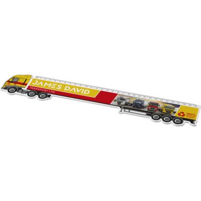 Image of Tait 30cm lorry-shaped recycled plastic ruler