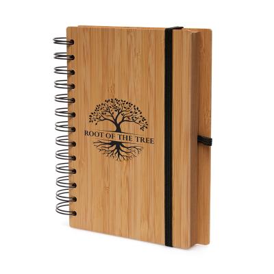Image of B6 Spiral Bamboo Notebook